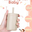 Mini Water Cup For Kids, Learning Drinking Portable Training Cup With Straw & Lid For Toddler Drinking Water, Silicone Baby Wate - Jewelrieshub - - jewelrieshub.com - Jewelrieshub - 