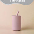 Mini Water Cup For Kids, Learning Drinking Portable Training Cup With Straw & Lid For Toddler Drinking Water, Silicone Baby Wate - Jewelrieshub - - jewelrieshub.com - Jewelrieshub - 