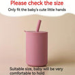Mini Water Cup For Kids, Learning Drinking Portable Training Cup With Straw & Lid For Toddler Drinking Water, Silicone Baby Wate - Jewelrieshub - - jewelrieshub.com - Jewelrieshub - 