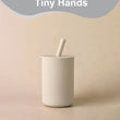 Mini Water Cup For Kids, Learning Drinking Portable Training Cup With Straw & Lid For Toddler Drinking Water, Silicone Baby Wate - Jewelrieshub - - jewelrieshub.com - Jewelrieshub - 