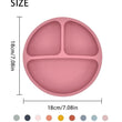 9Colors Baby Plate Set Food Grade Silicone Dishes BPA-Free Tableware Kids Feeding Bowls Kids Learning Dishes Tray Dropshiping - Jewelrieshub - - jewelrieshub.com - Jewelrieshub - 