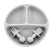 9Colors Baby Plate Set Food Grade Silicone Dishes BPA-Free Tableware Kids Feeding Bowls Kids Learning Dishes Tray Dropshiping - Jewelrieshub - - jewelrieshub.com - Jewelrieshub - 