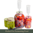 Brewing Fermentation 3-Piece Airlock & Grommet & Thermometer Stickers Kit Make Beer Wine Sauerkraut Kimchi Kombucha Pickles - Jewelrieshub - - jewelrieshub.com - Jewelrieshub - 