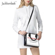 Jackherelook Cute Cat Print Women's Handbag Female Crossbody Bag Luxury PU Leather Small Handle Bag for Women bolsa feminina - Jewelrieshub - - jewelrieshub.com - Jewelrieshub - 