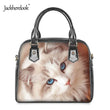 Jackherelook Cute Cat Print Women's Handbag Female Crossbody Bag Luxury PU Leather Small Handle Bag for Women bolsa feminina - Jewelrieshub - - jewelrieshub.com - Jewelrieshub - 