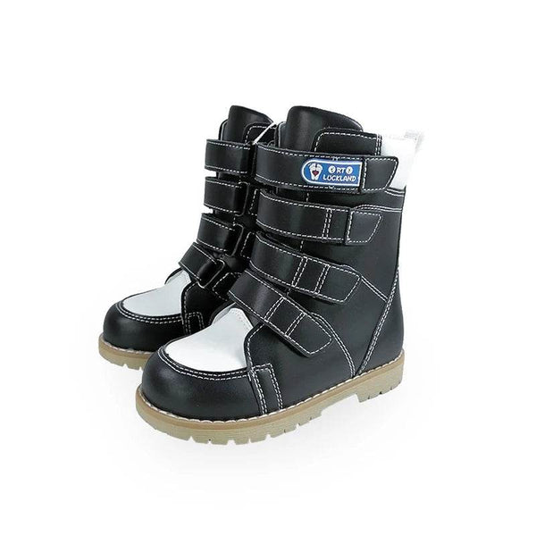 Ortoluckland Winter Boys Children Boots High Top Orthopedic Shoes For Kid Leather Clubfoot With Removable Arch Support Soles - Jewelrieshub - - jewelrieshub.com - Jewelrieshub - 