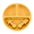 9Colors Baby Plate Set Food Grade Silicone Dishes BPA-Free Tableware Kids Feeding Bowls Kids Learning Dishes Tray Dropshiping - Jewelrieshub - - jewelrieshub.com - Jewelrieshub - 