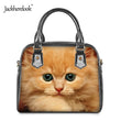 Jackherelook Cute Cat Print Women's Handbag Female Crossbody Bag Luxury PU Leather Small Handle Bag for Women bolsa feminina - Jewelrieshub - - jewelrieshub.com - Jewelrieshub - 