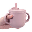 New Design Portable Multi-Function Drinking Cup Baby Feedin Liquid Feed Leak-Proof Straw Cup Food Storage Snack Cup - Jewelrieshub - - jewelrieshub.com - Jewelrieshub - 