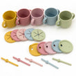 New Design Portable Multi-Function Drinking Cup Baby Feedin Liquid Feed Leak-Proof Straw Cup Food Storage Snack Cup - Jewelrieshub - - jewelrieshub.com - Jewelrieshub - 