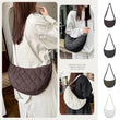 Autumn and Winter Diamond Lattice Single Shoulder Crossbody Bag Fashion Quilted Handbag Portable Nylon Plaid Commuter Travel Bag - Jewelrieshub - - jewelrieshub.com - Jewelrieshub - 