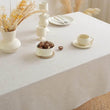 Ruffled Linen Cotton Tablecloth for Wedding Home Party Dining Banquet Decoration Flax Fabric Table Cloth Luxurious Table Cover - Jewelrieshub - - jewelrieshub.com - Jewelrieshub - 