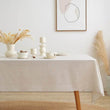Ruffled Linen Cotton Tablecloth for Wedding Home Party Dining Banquet Decoration Flax Fabric Table Cloth Luxurious Table Cover - Jewelrieshub - - jewelrieshub.com - Jewelrieshub - 