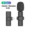 K11 Professional Wireless Lavalier Microphone For iPhone iPad Android Live Broadcast Gaming Recording Interview Mini Mic - Jewelrieshub - - jewelrieshub.com - Jewelrieshub - 
