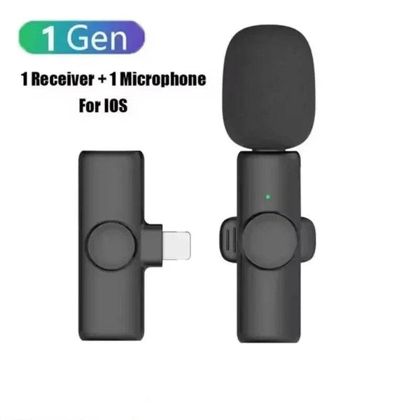 K11 Professional Wireless Lavalier Microphone For iPhone iPad Android Live Broadcast Gaming Recording Interview Mini Mic - Jewelrieshub - - jewelrieshub.com - Jewelrieshub - 