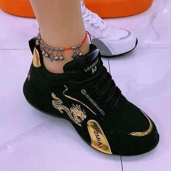 Women Designer Sneakers 2024 Summer Leather Waterproof Casual Sports Shoes Women Lightweight Breathable Non-slip Platform Shoes - Jewelrieshub - - jewelrieshub.com - Jewelrieshub - 