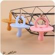 Baby Silicone Pacifier Safe Food Grade Teether Newborn Soother Solid Color Dummies Silicone Nipple For Baby Chew Accessories - Jewelrieshub - - jewelrieshub.com - Jewelrieshub - 