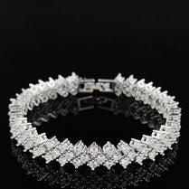 2024 New Fashion Princess Bracelet Bangle for Women Anniversary Gift Jewelry Wholesale S8063