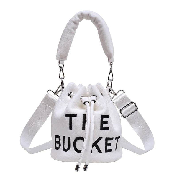 Winter Velvet Bucket Bags for Women Fashion Purses and Handbags Designer Crossbody Bag Luxury Shoulder Bag New Satchel Lady Bag - Jewelrieshub - - jewelrieshub.com - Jewelrieshub - 