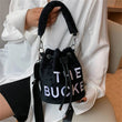 Winter Velvet Bucket Bags for Women Fashion Purses and Handbags Designer Crossbody Bag Luxury Shoulder Bag New Satchel Lady Bag - Jewelrieshub - - jewelrieshub.com - Jewelrieshub - 