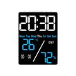 Digital Alarm Clock TEMP Humidity Date Week Disply 2 Alarm Snooze Electronic Table Clock 3-level Brightness 12/24H DST LED Clock - Jewelrieshub - - jewelrieshub.com - Jewelrieshub - 
