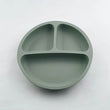 Baby Safe Silicone Dining Plate Suction Cartoon Children Dishes Feeding Toddler Training Tableware Retro Kids Smile Face Bowl - Jewelrieshub - - jewelrieshub.com - Jewelrieshub - 
