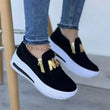 Women Autumn Sneakers Casual Double M Printed Side Zipper Platform Shoes Ladies Vulcanized Shoes Zapatillas De Mujer Women Shoes - Jewelrieshub - - jewelrieshub.com - Jewelrieshub - 