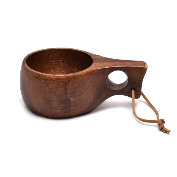 Y1UB 210ML Finland Kuksa Portable Coffee Mugs Handmade Milk Cup With Handgrip Breakfast Drinking Kitchen Drinkware - Jewelrieshub - - jewelrieshub.com - Jewelrieshub - 