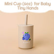 Baby Feeding Drinkware Straw Cup Baby Cartoon Learning Feeding Cup Food Grade Silicone Toddler Water Bottle Tableware BPA Free - Jewelrieshub - - jewelrieshub.com - Jewelrieshub - 