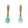 4pcs Children's Tableware Suction Plate Bowl Baby Dishes Baby Feeding Dishes Spoon Fork Sets Bamboo Plate for Kids Tableware - Jewelrieshub - - jewelrieshub.com - Jewelrieshub - 