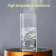 1Pcs Square Heat Resistant Coffee Glass Cup With Lid and Straw Transparent Milk Tea Juice Cups Coffee Mug For Home Bar Drinkware - Jewelrieshub - - jewelrieshub.com - Jewelrieshub - 