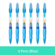 Retractable Gel Pen Set 0.5mm Black/Red/Blue Large Capacity Ball Point Pen Handle Replaceable Refills Rod School Office Supplies - Jewelrieshub - - jewelrieshub.com - Jewelrieshub - 