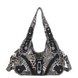 Angelkiss Women Handbags Leopard Bag Top-handle Handbag Fashion Satchel Dumpling Pack Shoulder Bag Tote Bag Hobos Large Purse - Jewelrieshub - - jewelrieshub.com - Jewelrieshub - 