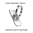 DEAHAN 304 Stainless steel finge ring cell phone holder stand 360 Adjustable hook Ring finger Kickstand For smartphone Bracket - Jewelrieshub - - jewelrieshub.com - Jewelrieshub - 