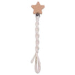 Baby Beech Wood Pacifier Clip Handmade Crochet Cotton Rope Nipple Chain For Baby Nursing Chew Toy Shower Gift Soother Chain - Jewelrieshub - - jewelrieshub.com - Jewelrieshub - 