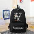 Minnie Mouse Disney Girls Boys Cartoon Backpack Anime Knapsack Breathable Student Schoolbag Wear Resistant Canvas Bag Kids Gifts - Jewelrieshub - - jewelrieshub.com - Jewelrieshub - 