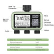 Eshico Newest 2024 3-Outlet Water Timer Independent Control Program Digital Garden Sprinkler - Jewelrieshub - - jewelrieshub.com - Jewelrieshub - 