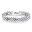 2024 New Fashion Princess Bracelet Bangle for Women Anniversary Gift Jewelry Wholesale S8063 - Jewelrieshub - - jewelrieshub.com - Jewelrieshub - 