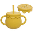 Baby Feeding Cups Portable Drinkware Sippy Cup Solid Food Container Snack Cup Toddlers Learning Cups Newborn supplies - Jewelrieshub - - jewelrieshub.com - Jewelrieshub - 