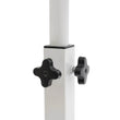Adjustable White Laptop Table Stand with Lockable Wheels Portable Height Tilt for Home Office Bedroom Space Saving - Jewelrieshub - - jewelrieshub.com - Jewelrieshub - 