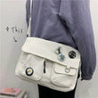 Cute Canvas Bag Wild Student Women Handbags Shoulder Bag Female Japanese Harajuku Diagonal Crossbody Bags for Girl Pouch Bolsas - Jewelrieshub - - jewelrieshub.com - Jewelrieshub - 