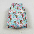 Wholesale Baby Girl Backpack Floral Ruffle Daypack Toddler Children Outdoor Portable Kids Flower Boutique School Bag - Jewelrieshub - - jewelrieshub.com - Jewelrieshub - 