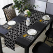 Morocco Geometry Table Runner Luxury Wedding Decoration cloth Dining Decor Placemats Coffee - Jewelrieshub - - jewelrieshub.com - Jewelrieshub - 