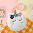 Children's Cross-Body Bag Plush Unicorn Cartoon Coin Purse Cute Girl Flower Cross-Body Bag Portable Hundred Shoulder Bag - Jewelrieshub - - jewelrieshub.com - Jewelrieshub - 