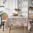 Cotton Linen Printed Pine Rectangular Fitted Tablecloth for mantel mesa party wedding kitchen dining decor table met cover - Jewelrieshub - - jewelrieshub.com - Jewelrieshub - 