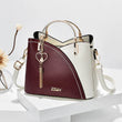 Newposs PU Leather Large Capacity Woman Handbag Grid Shoulder Bag Fashion Casual Luxury Designer Patchwork Crossbody Pack 2023 - Jewelrieshub - - jewelrieshub.com - Jewelrieshub - 