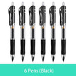 Retractable Gel Pen Set 0.5mm Black/Red/Blue Large Capacity Ball Point Pen Handle Replaceable Refills Rod School Office Supplies - Jewelrieshub - - jewelrieshub.com - Jewelrieshub - 