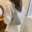 Delicate Shoulder Bag for Rhinestone Bag Clutch Purses Handbag Evening Bag Silver Shiny Underarm Bag for Valentine's Day - Jewelrieshub - - jewelrieshub.com - Jewelrieshub - 