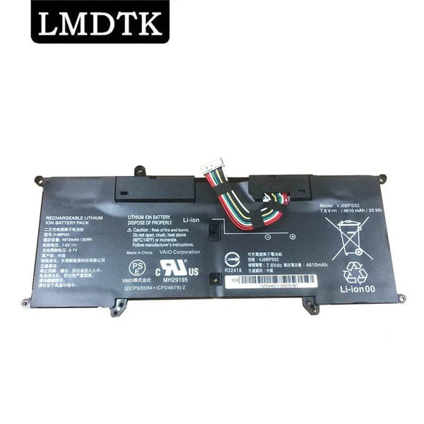 LMDTK New VJ8BPS52 7.6V 35Wh 4610mAhLaptop Battery For Sony VAIO S13 VJS112C0111B VJS112C0311S VJS132C0711B VJS132C0811S - Jewelrieshub - - jewelrieshub.com - Jewelrieshub - 