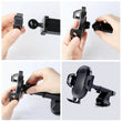 Universal Car 360°Rotate MobilePhone Holder Mount Sucker Retractable Arm Phone Bracket Stand Fit For iPhone 13 12 Pro Max Xiaomi - Jewelrieshub - - jewelrieshub.com - Jewelrieshub - 